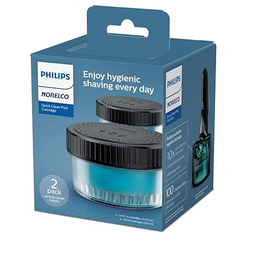 Philips Norelco Cartucho de cápsula de limpieza rápida 2 unidades CC1252