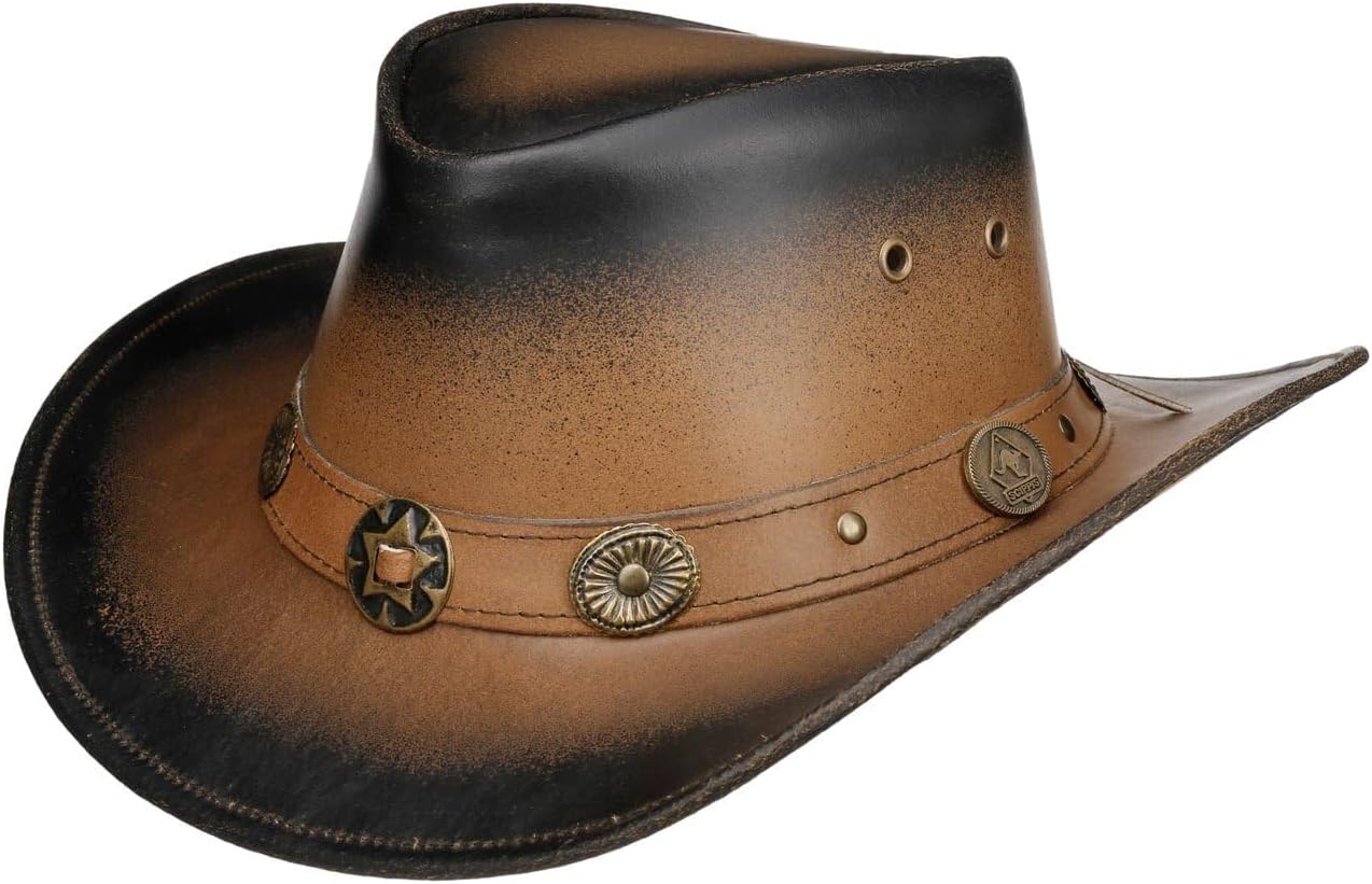 Tombstone Leather Hat men´s hat cowboy hat
