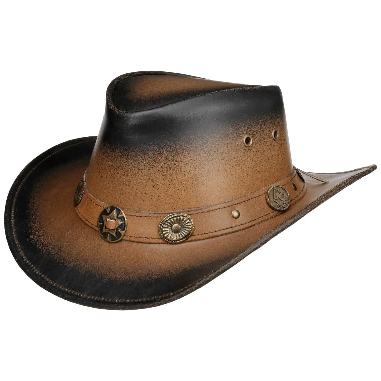 Tombstone Leather Hat men´s hat cowboy hat