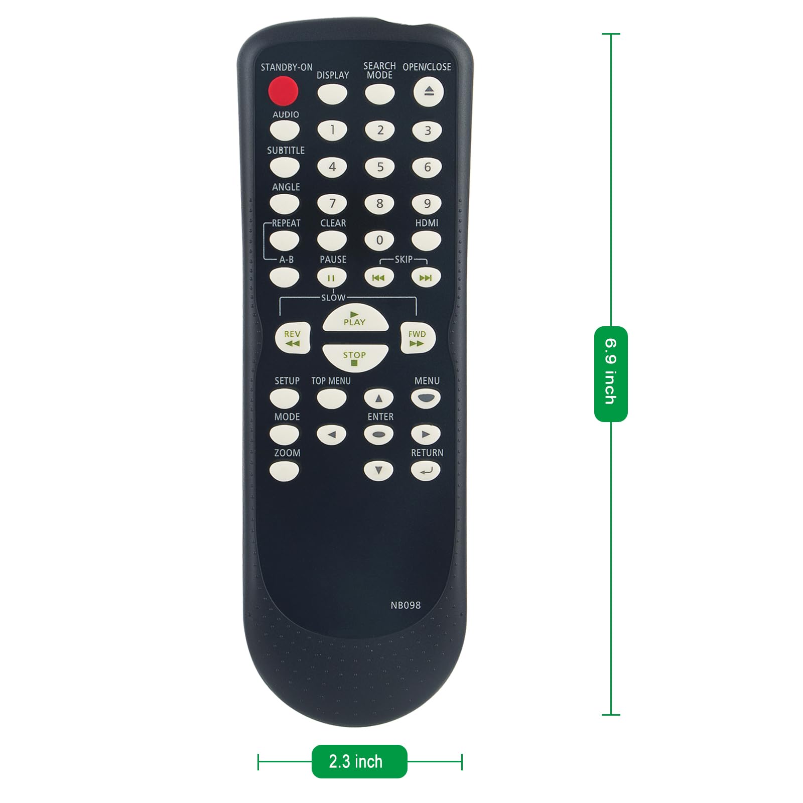Amazon.com: NB098 Replace Video Remote Control Compatible with