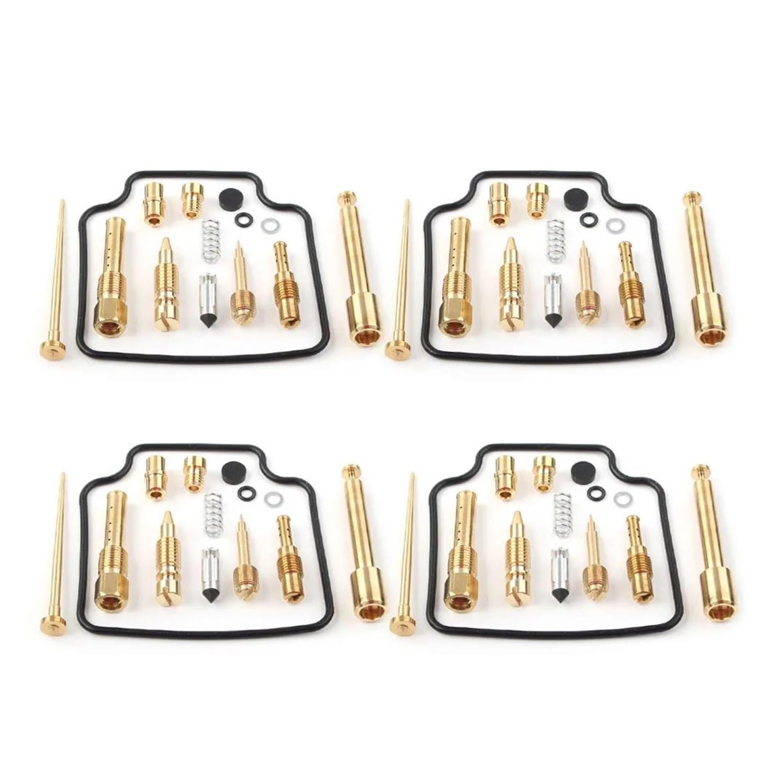 4Sets Motorbike Carburetor Rebuild Kits Jet Needle Carb Repair for CB750 Seven Fifty RC42 1992-2008
