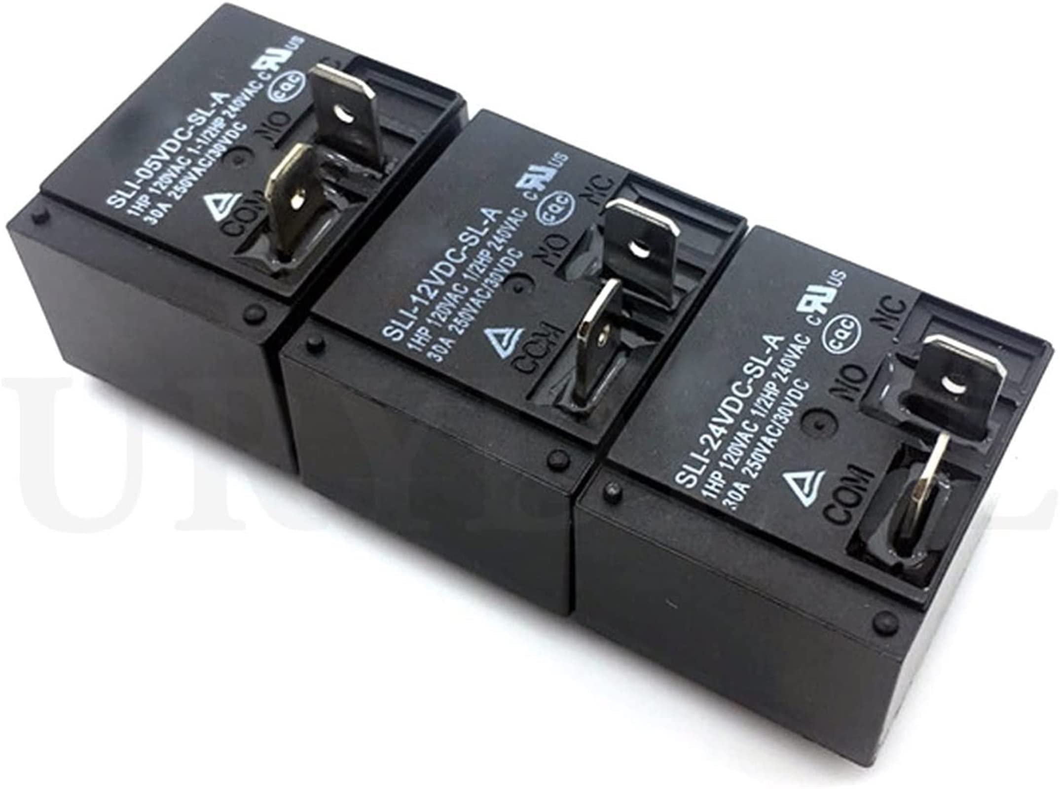 AERBNYEQP Relay 2pcs Relays SLI-05VDC-SL-A SLI-12VDC-SL-A SLI-24VDC-SL-A 5V 12V 24V 30A 4pins
