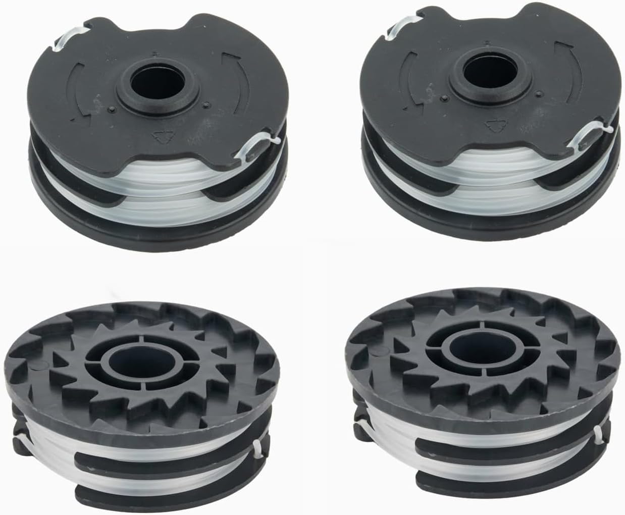 Zhanhai Grass Trimmer Thread Spools Fits for LIDL for Parkside Cordless Strimmer for PRTA 20-Li A1 B2 C3 Replacement Parts (4PCS)