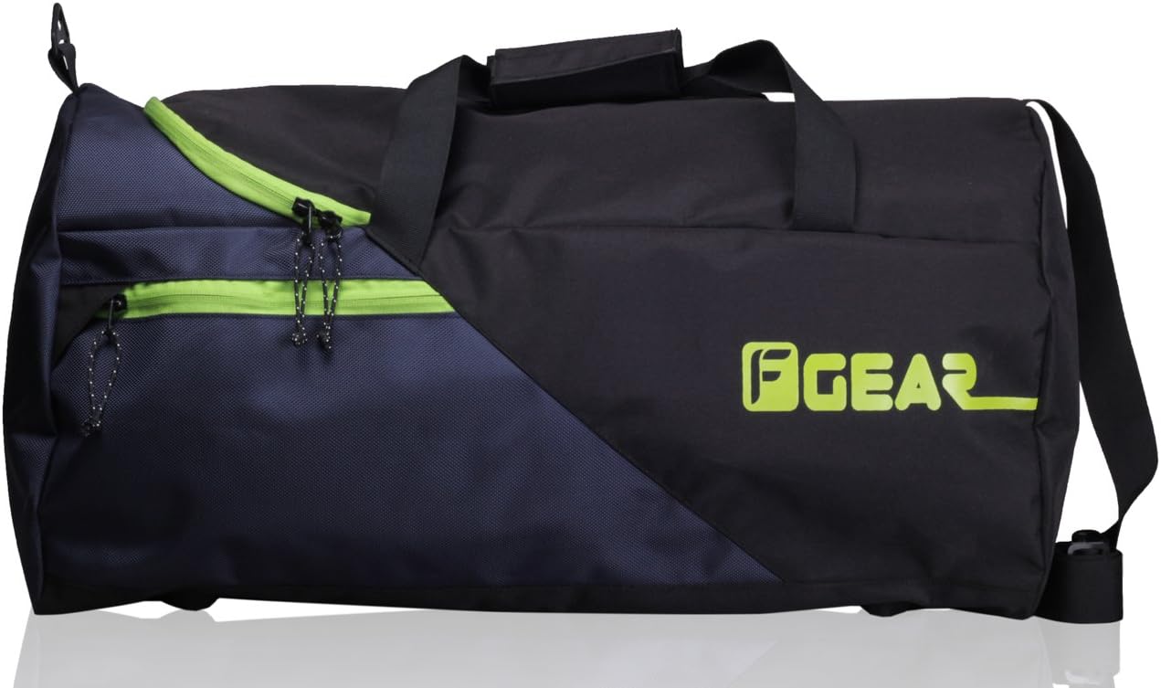 Explory 55L Spacious Travel Duffle Hand Bag|Weekender bag|Lightweight Overnight Bag|Luggage Bag|Foldable with Detachable Shoulder Strap | Water Resistant|Made In India|1 year warranty