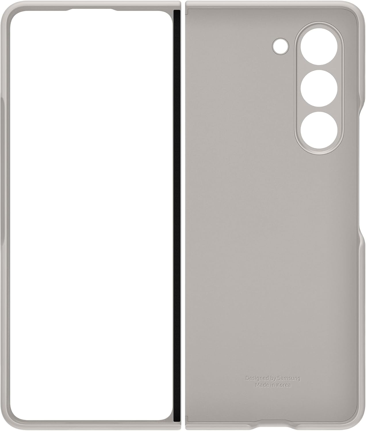 Samsung Galaxy Official Standing Case with Strap for Z Fold5, Sand