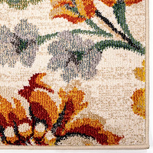 Simply Southern Cottage Franklin Floral Runner, 2' X 8', Multi #TOP6