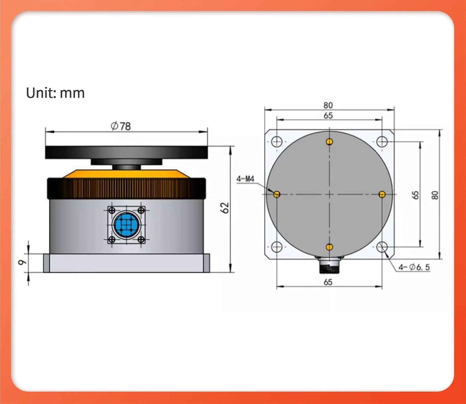 Load Cell Foil Load Measuring Force Sensor Pressure Weight high Precision gram Level Circular Surface(0-100kg)