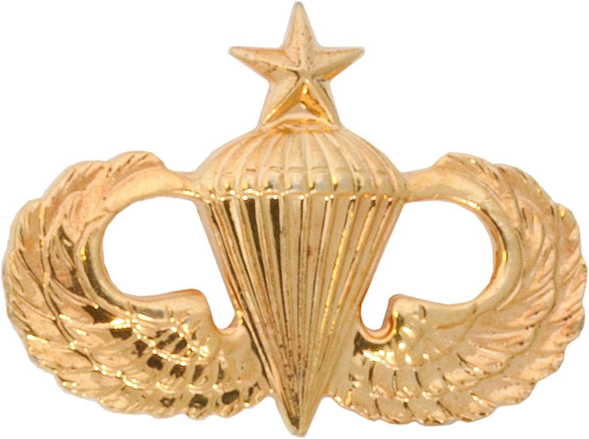 Senior Parachutist (Gold) Tie Tac