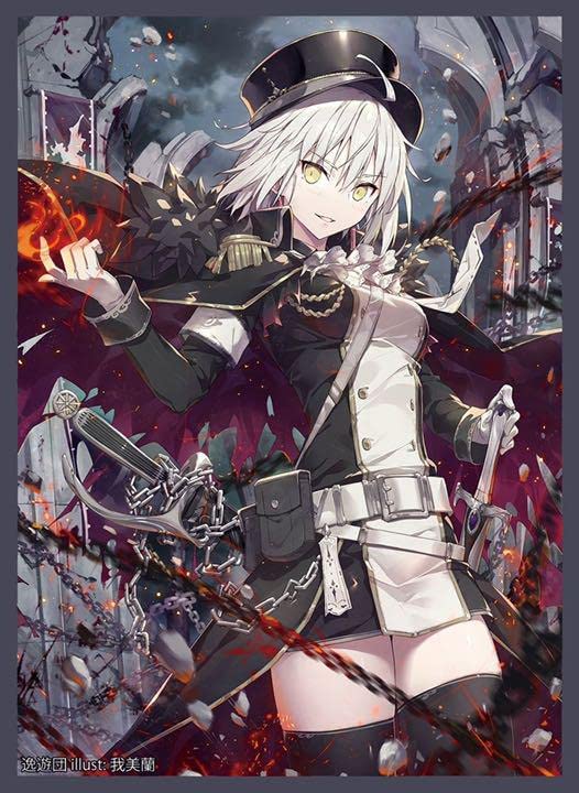 FGO fate 宝具 必殺 ジャンヌオルタ ジャンヌダルクオルタ スリーブ Amazon.co.jp: カードスリーブ FGO ジャンヌダルク・オルタ【RINGOEN