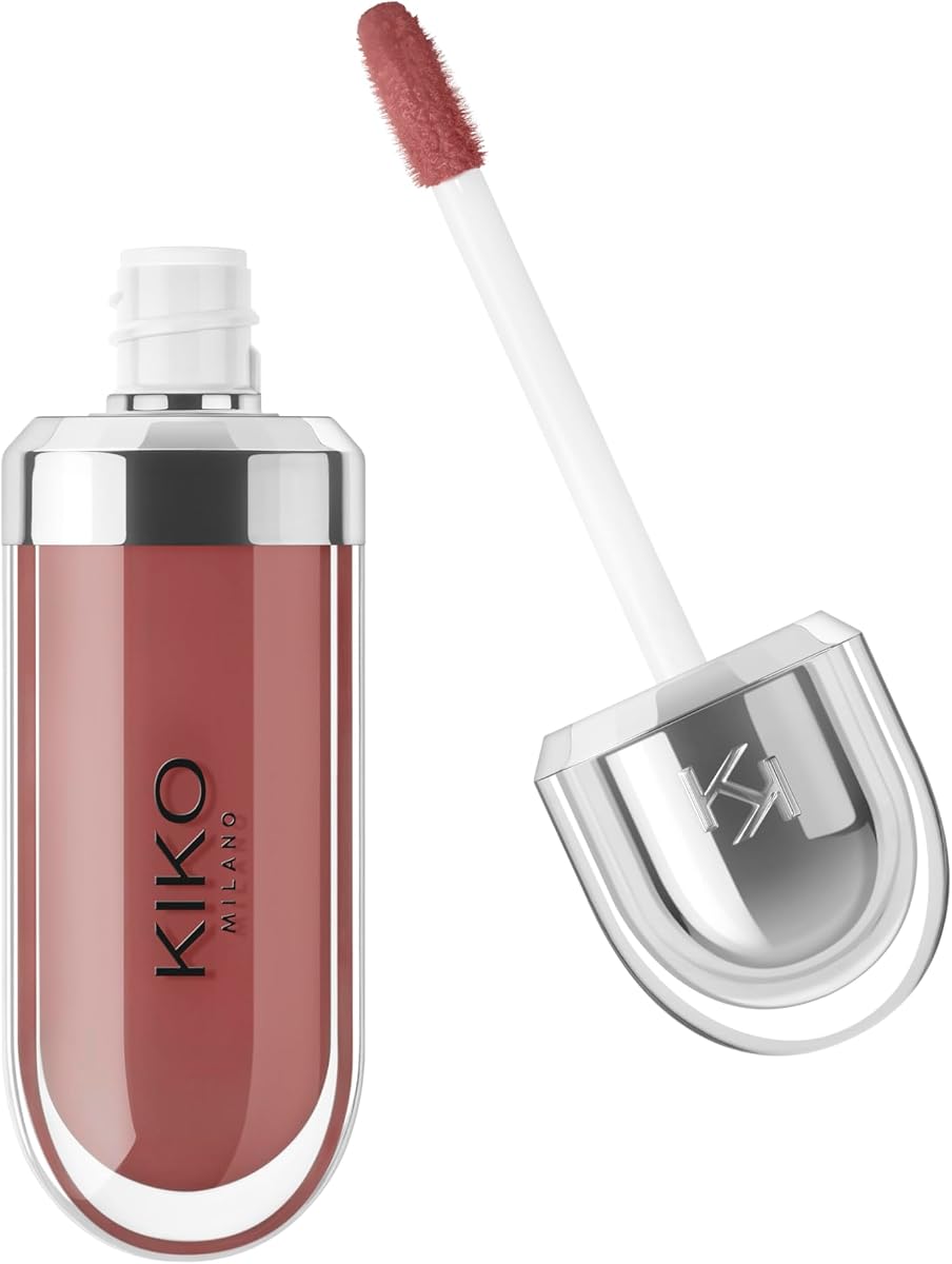 KIKO Milano 3D Hydra Lip Gloss – maquillaje de labios de alto brillo, hidratante, rellenante, no pegajoso e hidratante