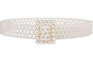 White Beaded Bridal Pearl Belt | Perfect Accessory for Special Occasion Dresses