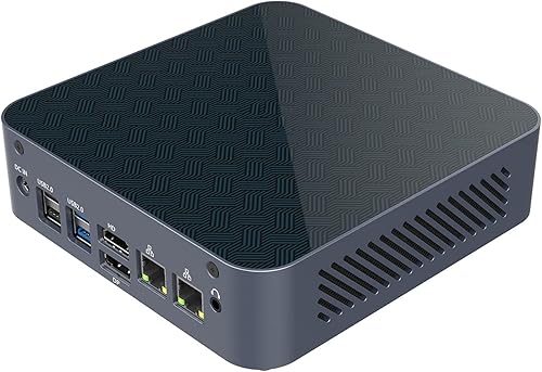 Miniatura 3 de KINGDEL Mini PC K15 Computadora de escritorio AMD Ryzen 9 5900HX CPU 16GB DDR4 RAM 512GB M.2 SSD W-11 Pro 2xLAN (1000M+2500M) Full Featured Type-C
