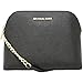 Michael Kors Women's Cindy Large Dome Cross Body, Black, One Size