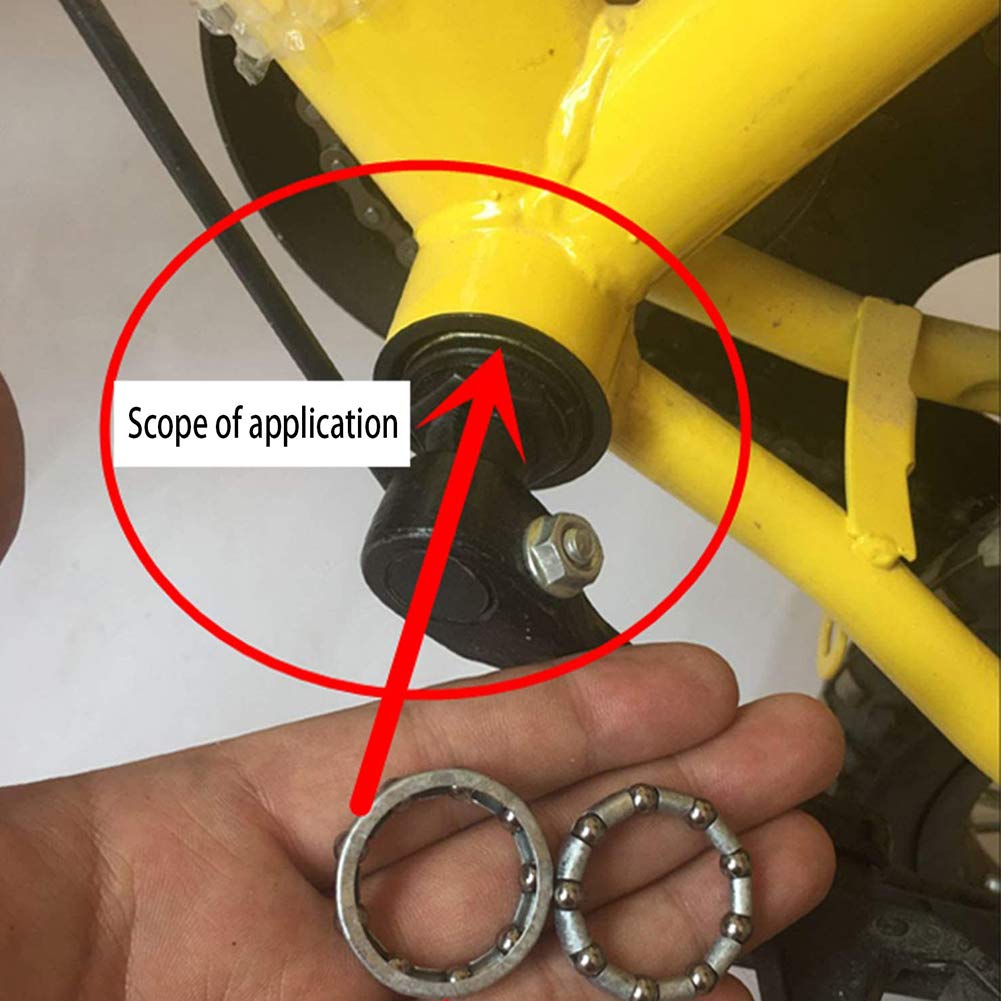 Cuscinetti sterzo bici elettrica facili e veloci 4 coppie 4 76x15