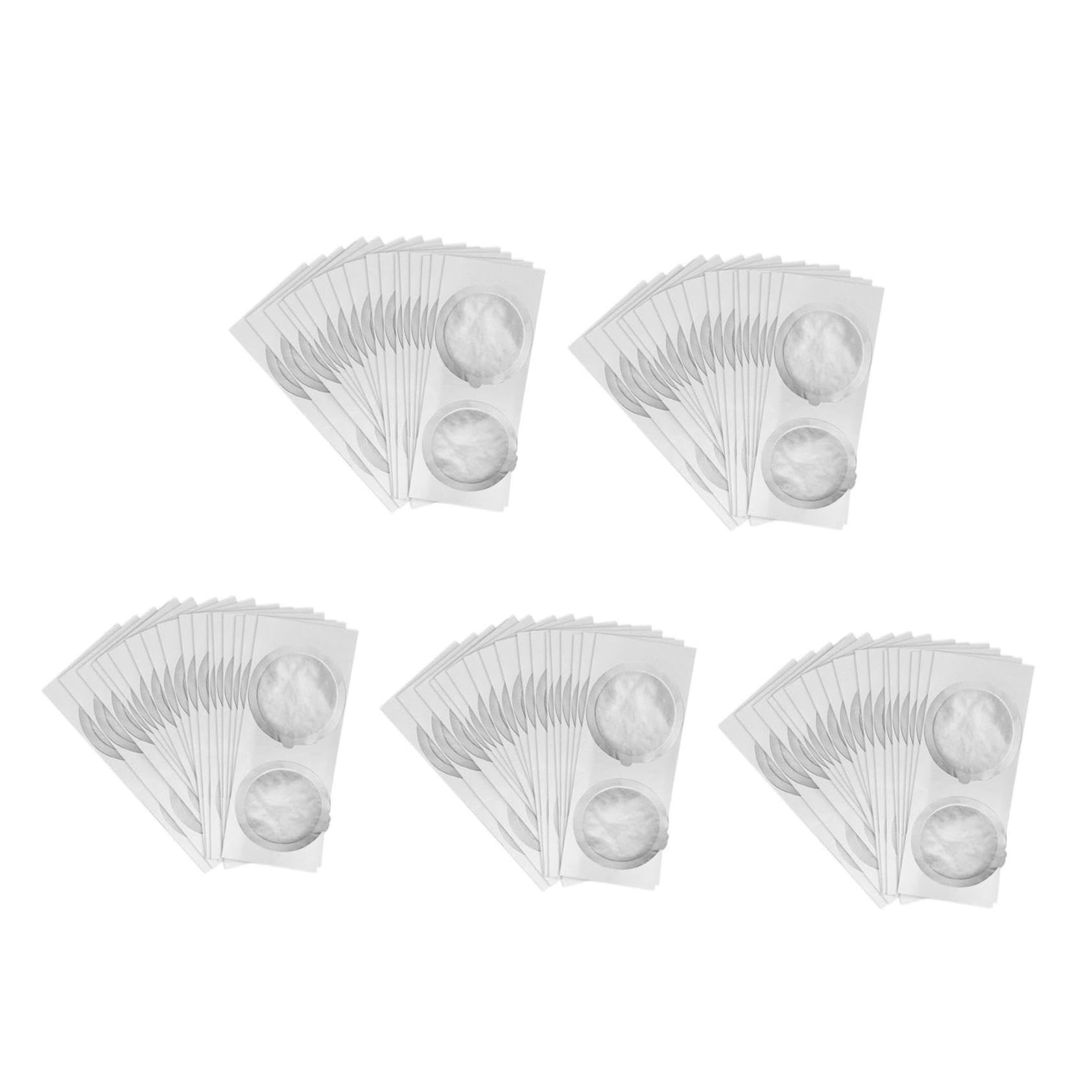 BESTonZON 250 Piezas Película De Taza De Cápsula De Café Láminas De Café Tapas De Sello De Espresso Cápsulas Nespesso Vurtuo Capsulas Nspresso De Múltiples Fines Papel De Aluminio Filtrar
