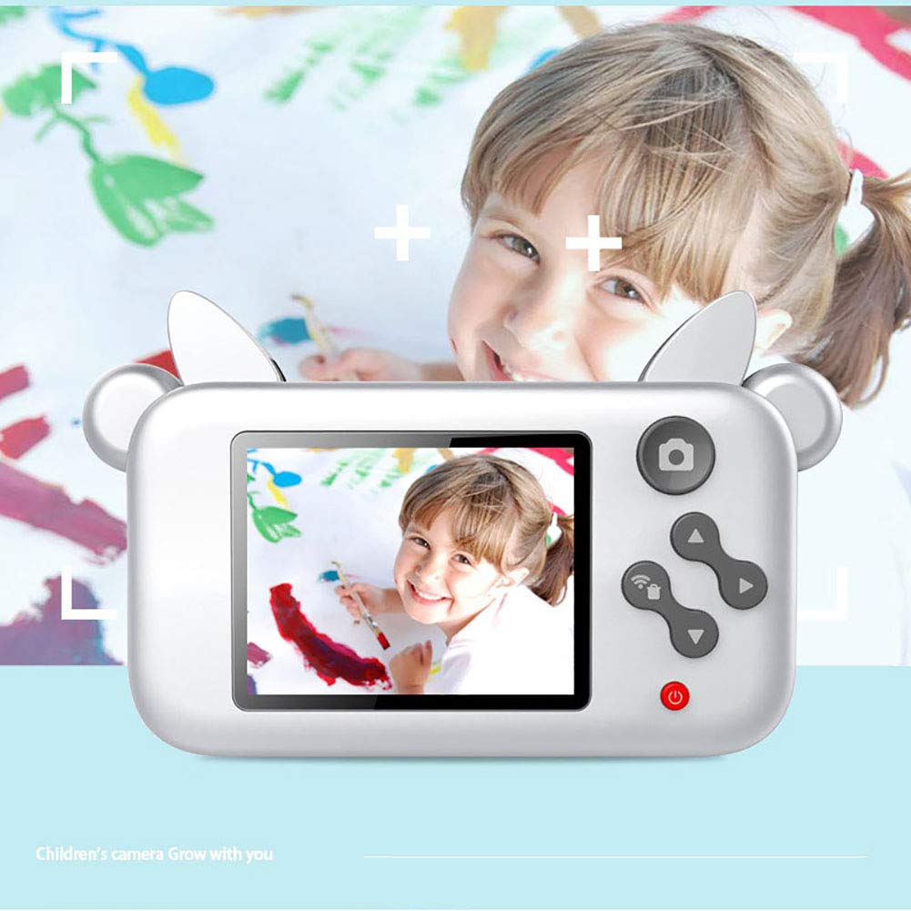 HUYA Video Giocattolo Digitale per Bambini con Foto Portatile Piccola Mucca Impermeabile Mini Foto Portatile