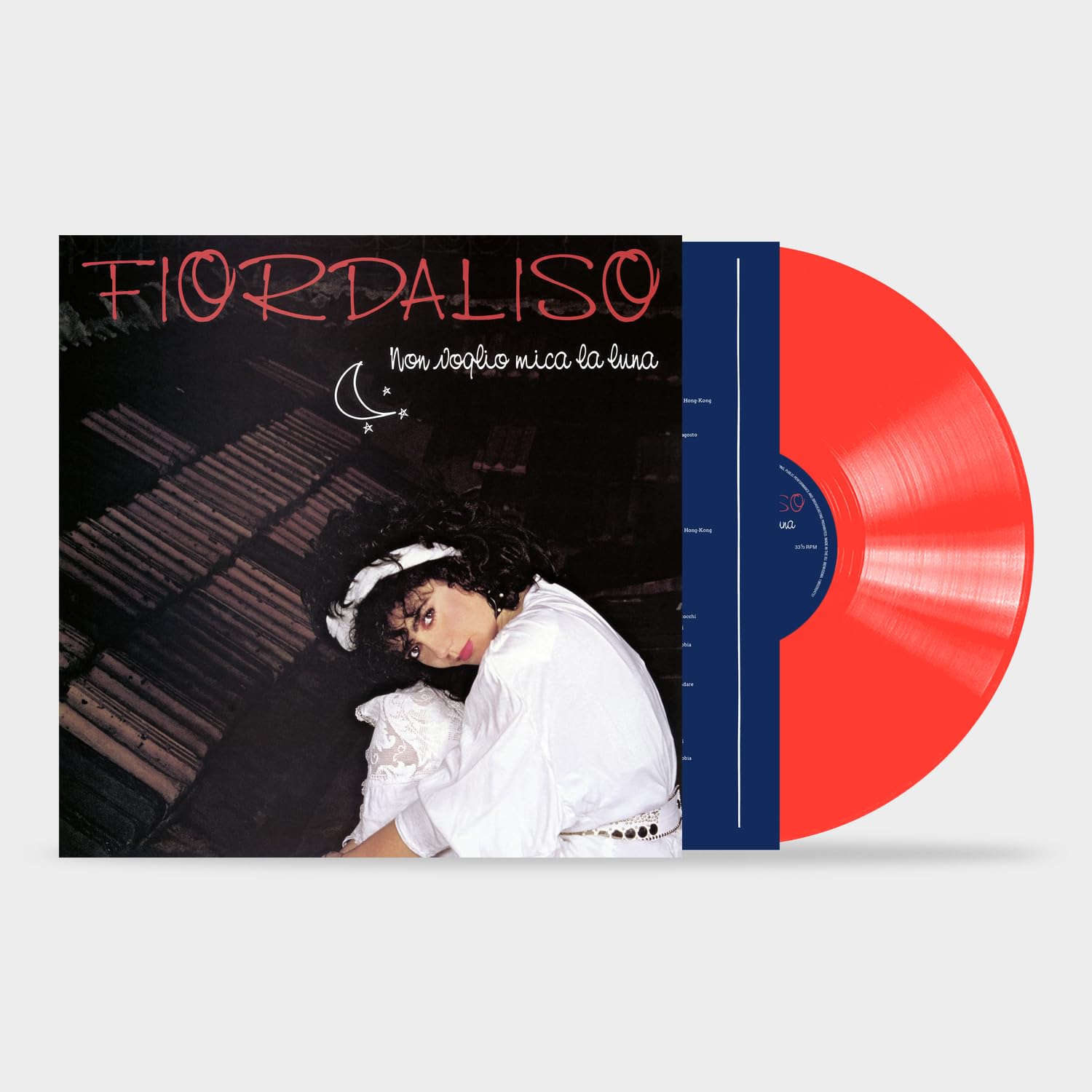 Non Voglio Mica La Luna (40° Anniversario) - Vinile Rosso Autografato