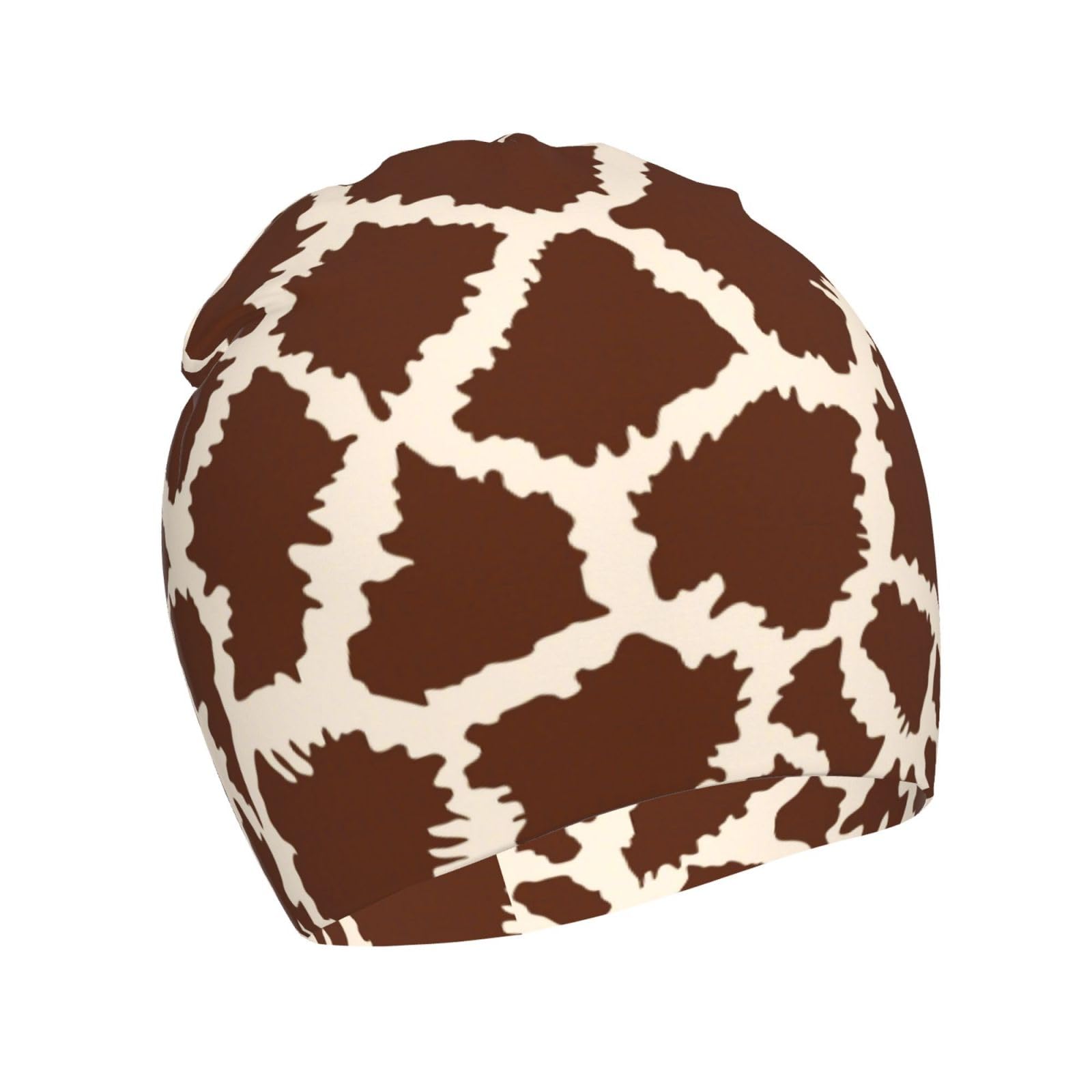 Rqzwdq Funny Giraffe Animal Print Kids Beanie Hats Warm Knit Beanie Cap Skull Caps Gifts Decor for Boys Girls White