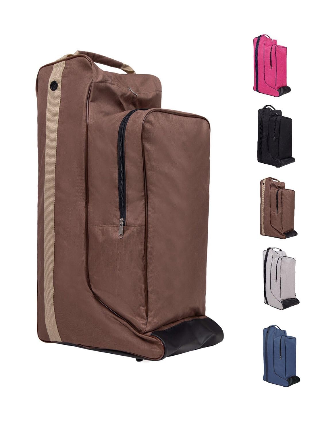 netproshop Wasserabweisende Stiefel- und Helmtasche ca. 60 x 40 x 22 cm für den Reitsport