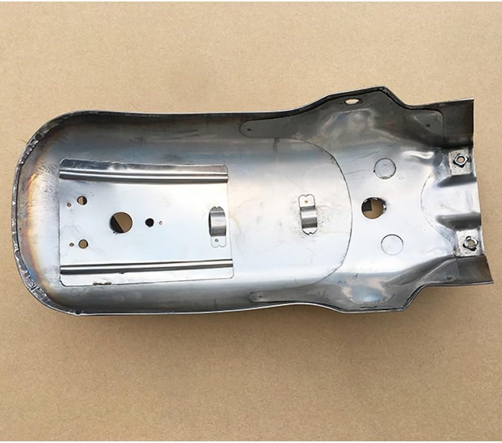 Motorcycle Mudguard Motorcycle Front Back Mudguard for CM125 SDH125 125cc Moto Parts Accessories Chromed Silver Metal Mud Guard