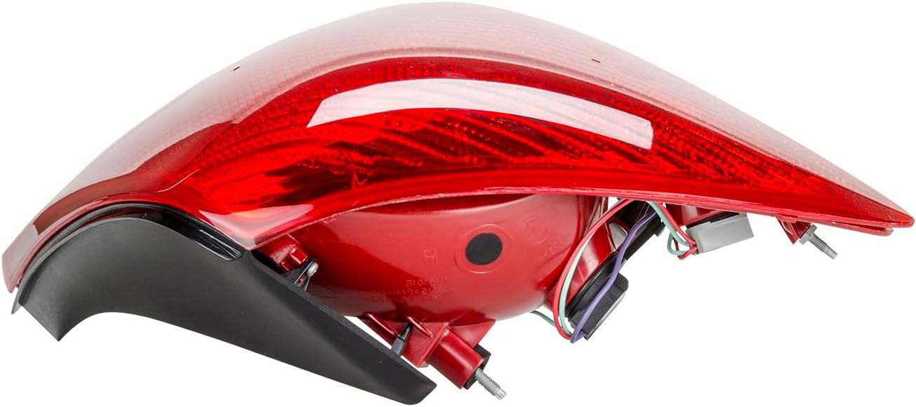 HEADLIGHTSDEPOT Left Driver Side Tail Light Compatible With 05-10 Pontiac G6 Sedan CAPA Certified