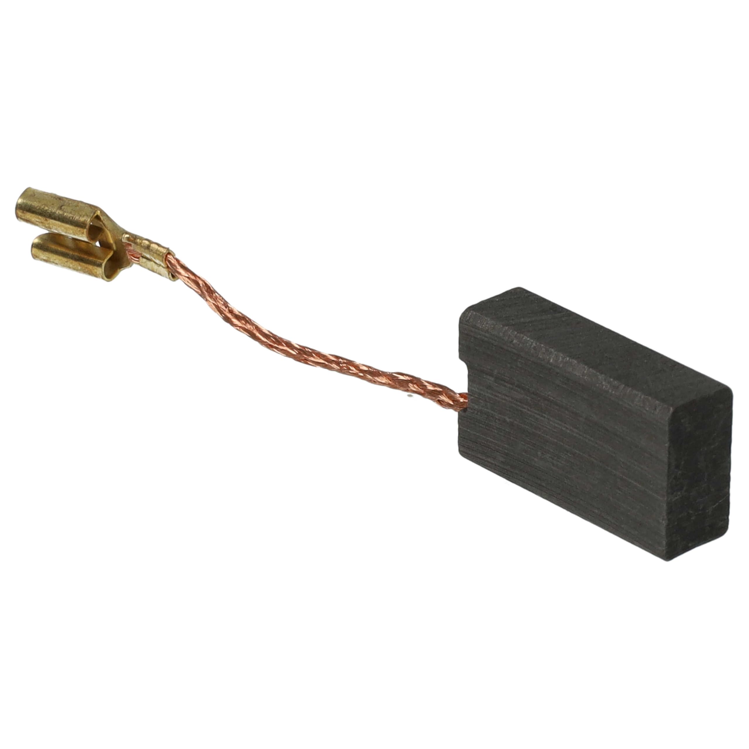 Balais Charbon Pour Aspirateur Central VCI CB3, CB2, CB2S - Lot De 2, Dimensions 28x11x6,3 Mm