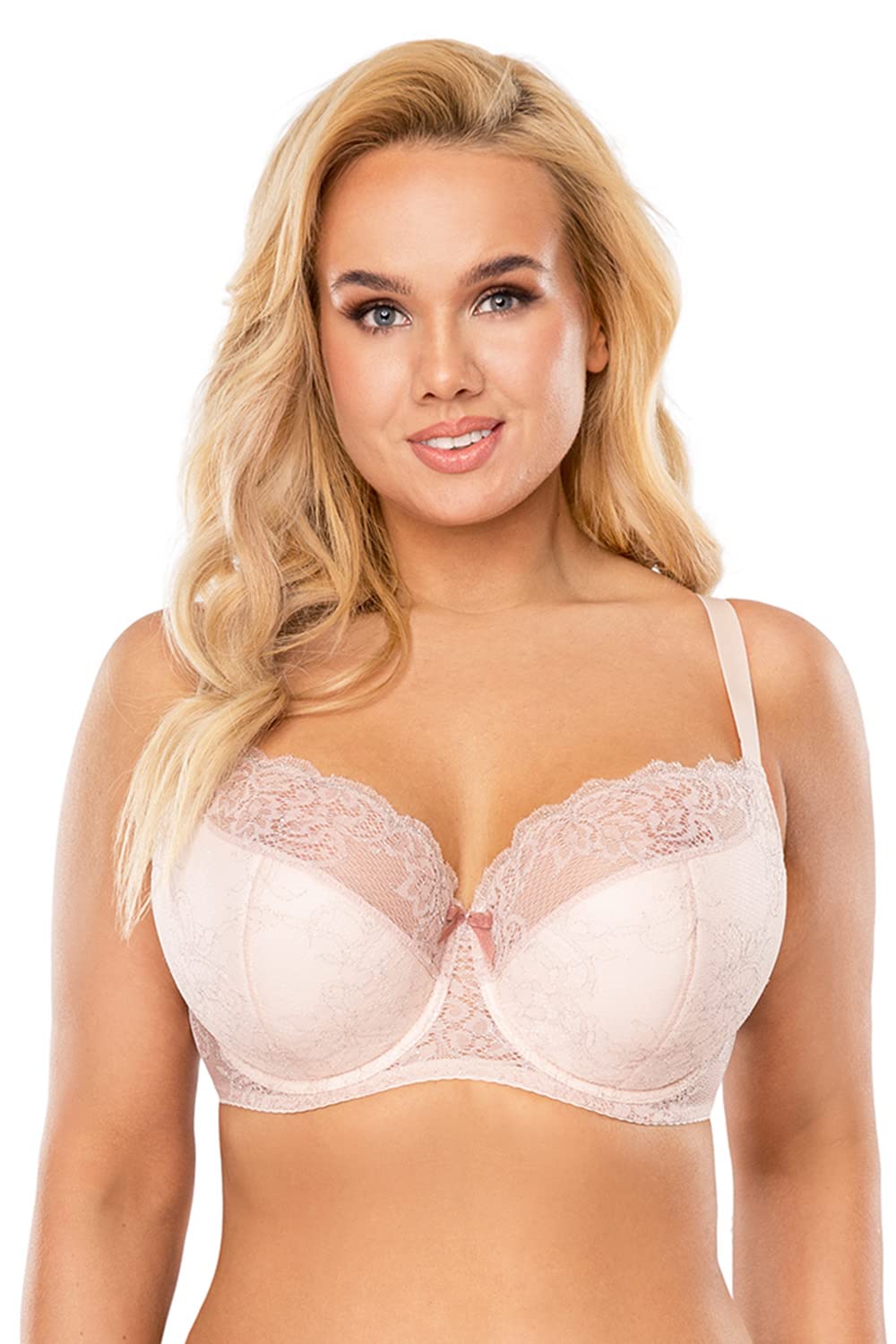 Vivisence Sujetador Semi-Acolchado con Motivo Floral para Mujeres 1045