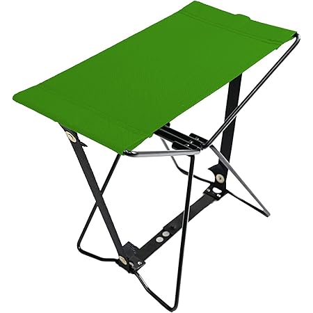 Tobau トバウ アウトドアチェア ミニ コンパクト 折りたたみ 椅子 小型 ポータブル 軽量 キャンプ 釣り q テーブル 手のひらサイズ 小さい 持ち運び グリーン チェア オンライン通販