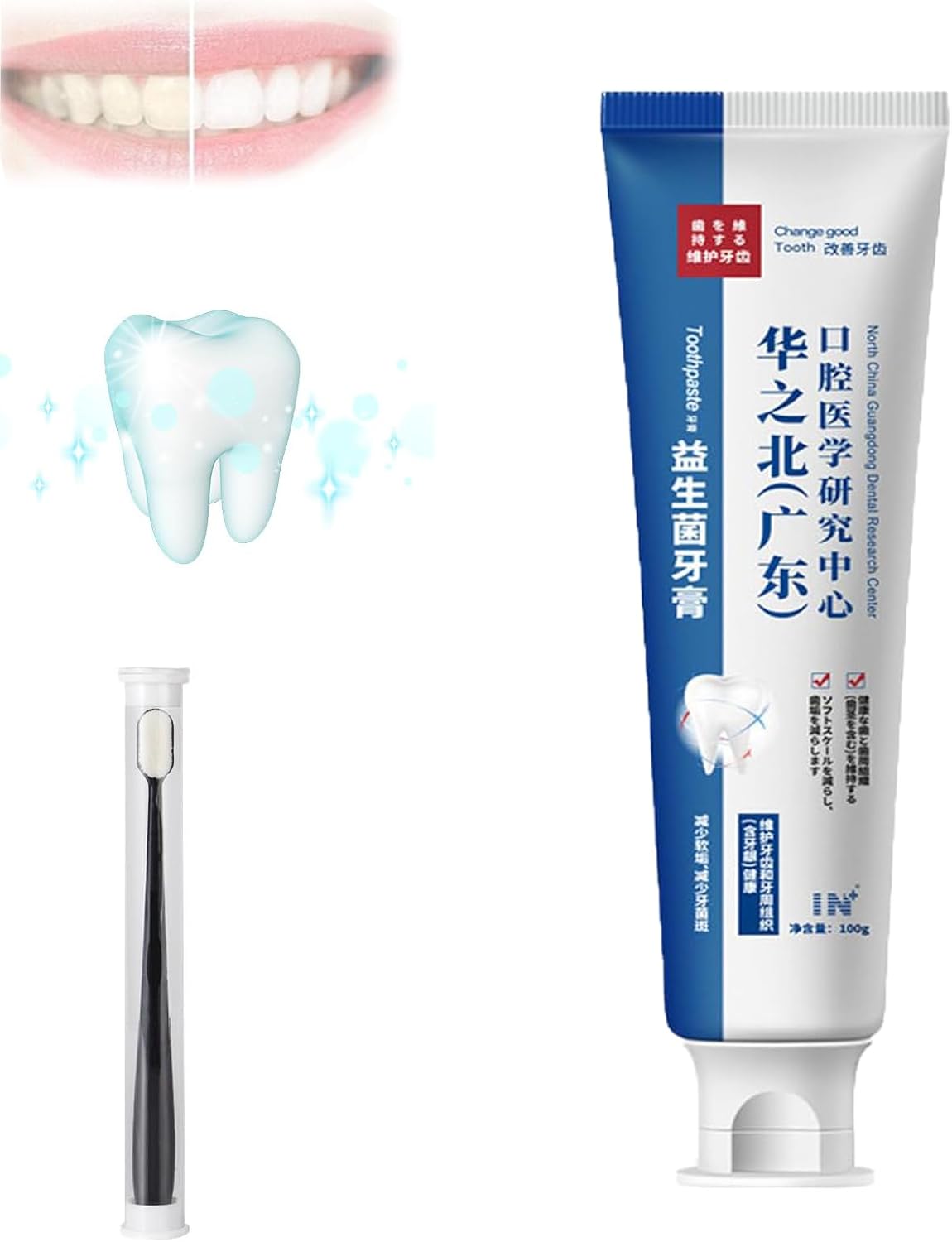 Japanese Probiotic Toothpaste, Yizman Probiotics Toothpaste, Keyanjie