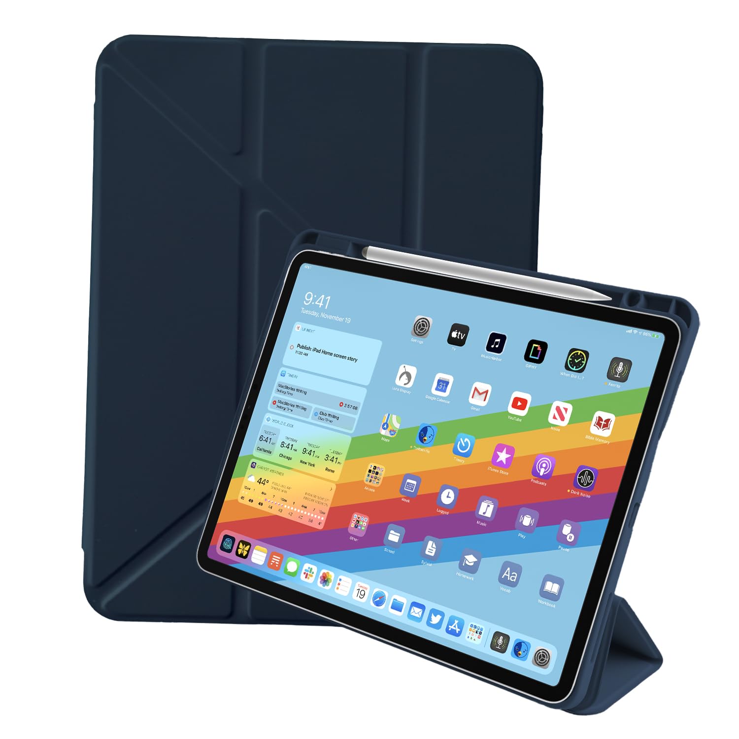 Arctic Fox Smart Folio Case for iPad Pro 11 inch Cover Case (M4