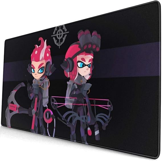 Amazon Co Jp マウスパッド スプラトゥーン ゲーミングマウスパッド 大型マウスパッド 防水 滑り止め 布製 疲労軽減 レーザー 光学式 マウス対応 キーボードパッド オフィス ファッション