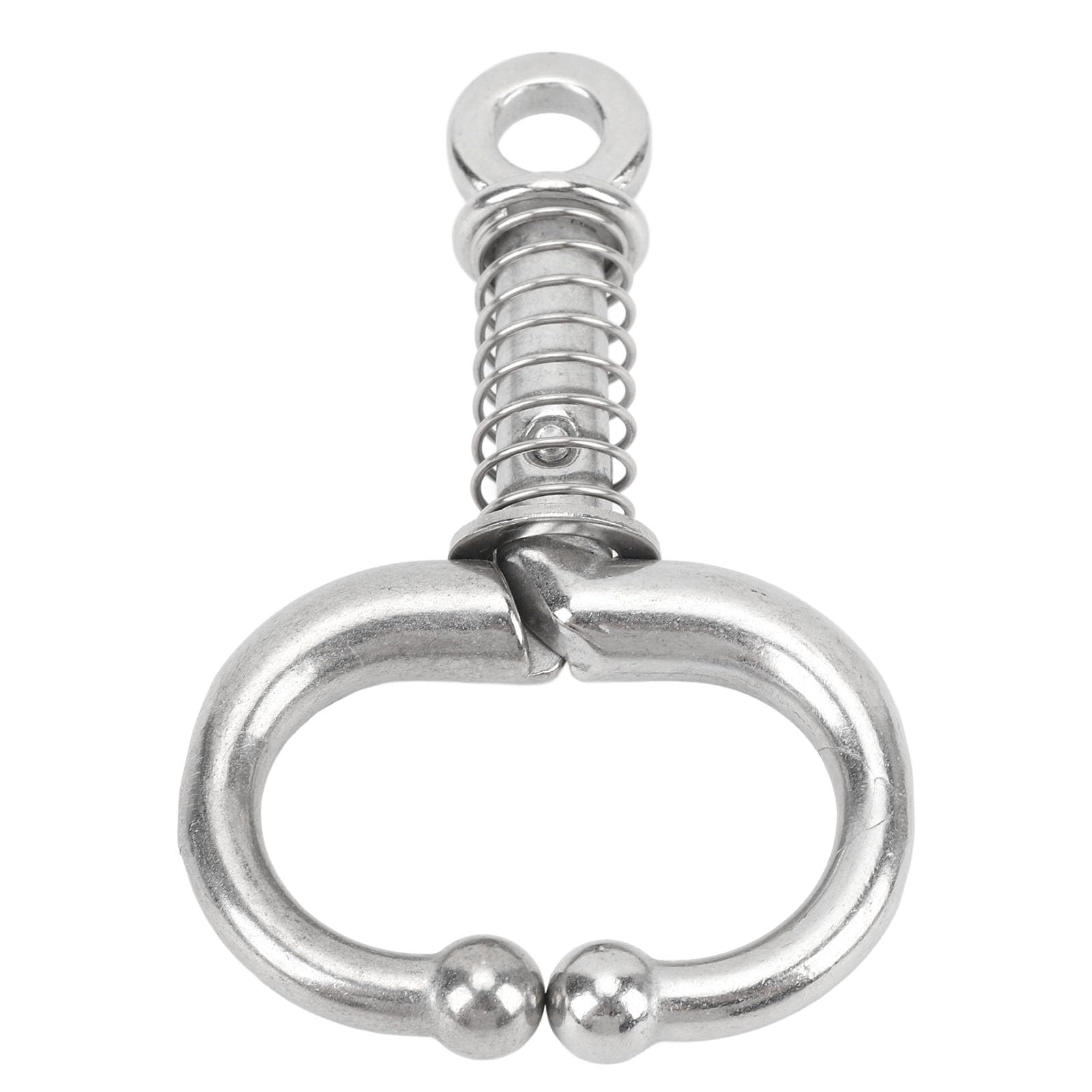 Yechiry Cattle Nose Ring, Adjustable Stainless Steel Spring Type Cattle Nose Pliers, Livestock Nose Ring | Metal Cow Nose Pliers | Animals Equipment | Bull Nose Ring for Livestock (M)