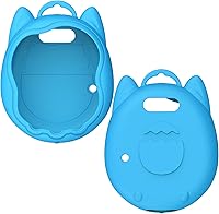 Vista 6 de Tamagotchi Uni Interactive Virtual Pet, protector de pantalla para Tamagotchi Uni Pet Band Accesorios (cubierta de silicona) (azul)