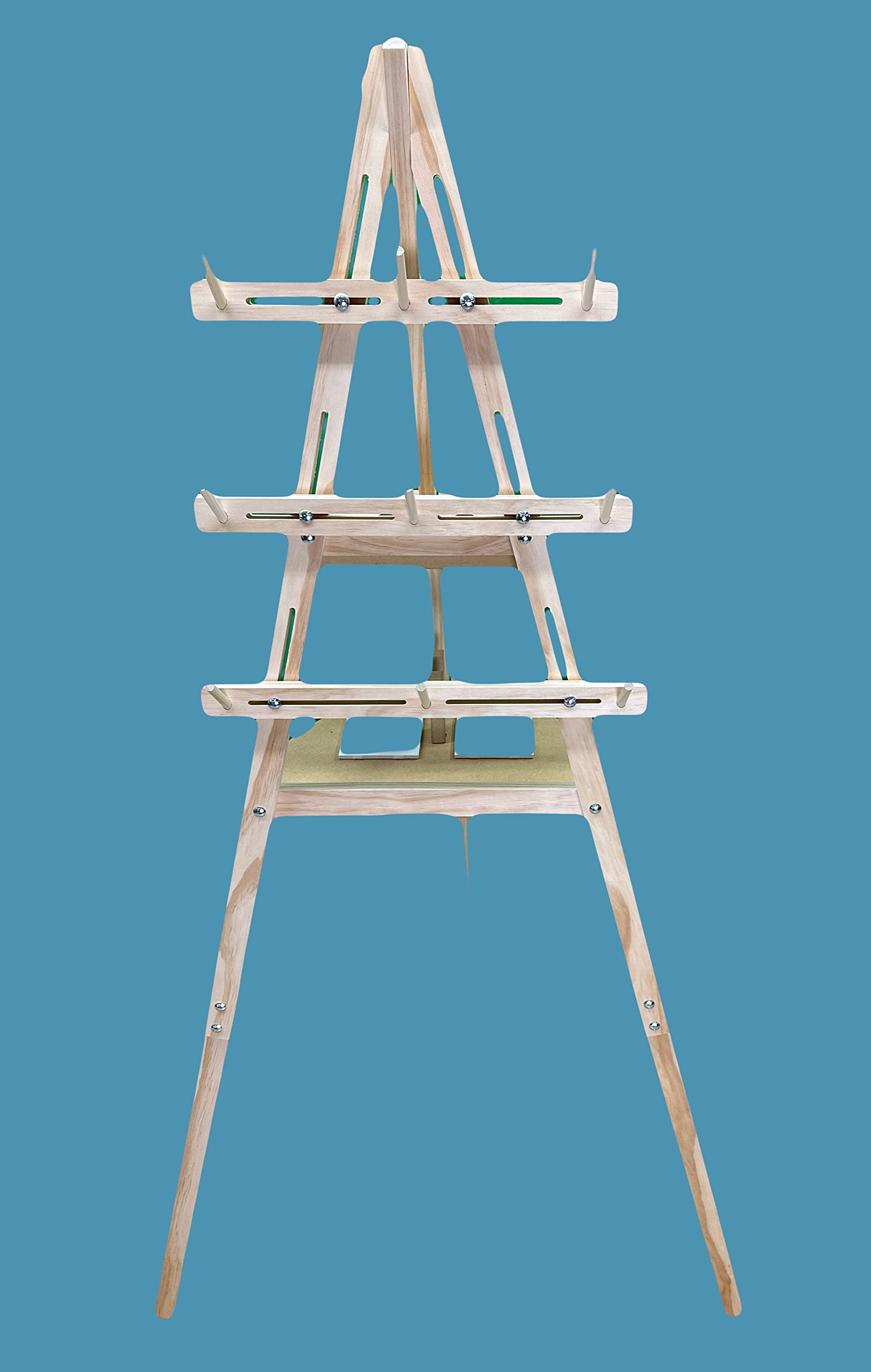 Pro Bow The Stand - Professional Fully Adjustable Wreath Stand for Comfortable and Easy Wreath Making