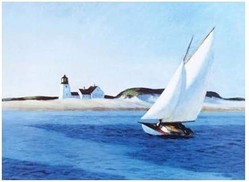 Buyartforless The Long Leg by Edward Hopper - Póster artístico (10 x 8 pulgadas), diseño del American Museum Master