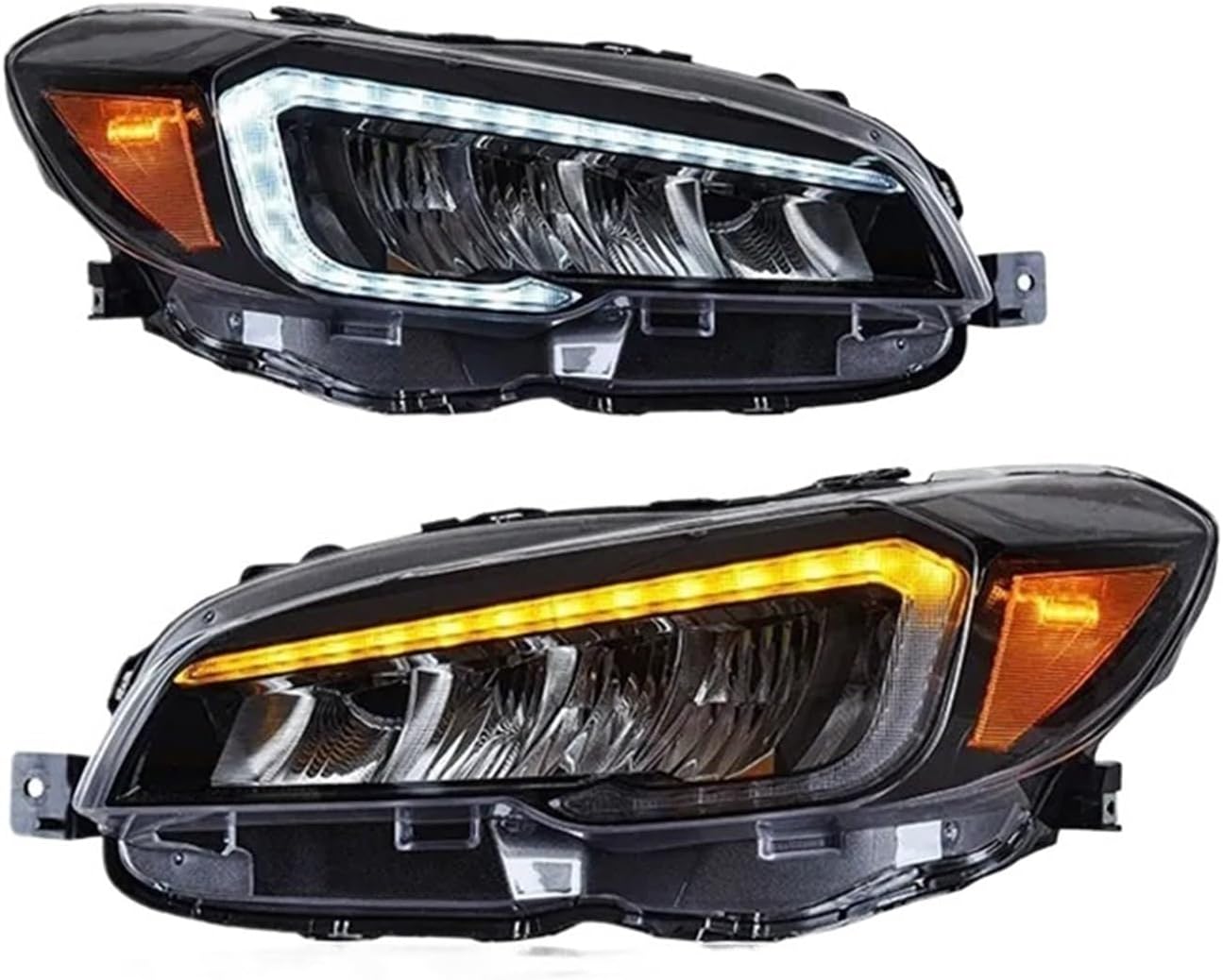 1 Pair LED Headlight Assembly Compatible For Subaru WRX 2015-2021