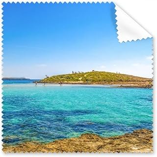 Ocean Water Island Science Nature Picture Cleaning Cloth Phone Screen Glasses Cleaner 5pcs