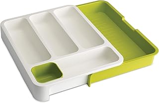 Joseph Joseph Drawer Store Organizer Portaposate, Plastica, Bianco