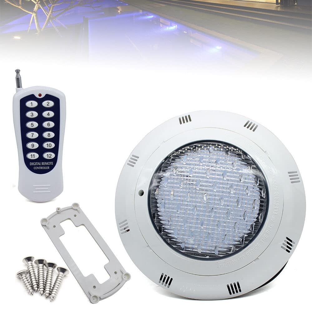 Reflektor podwodny do basenu, 36 W, 360 LED RGB, oświetlenie basenowe, pilot zdalnego sterowania, lampa dekoracyjna do akwarium