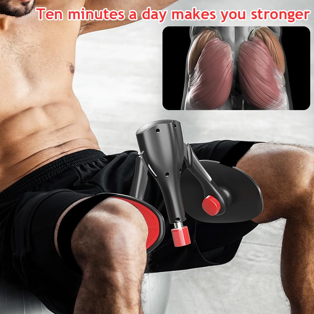Allenatore per cosce, regolabile, per allenare il pavimento pelvico da donna e da uomo, per la casa, per allenare i fianchi e le braccia, per allenare i glutei