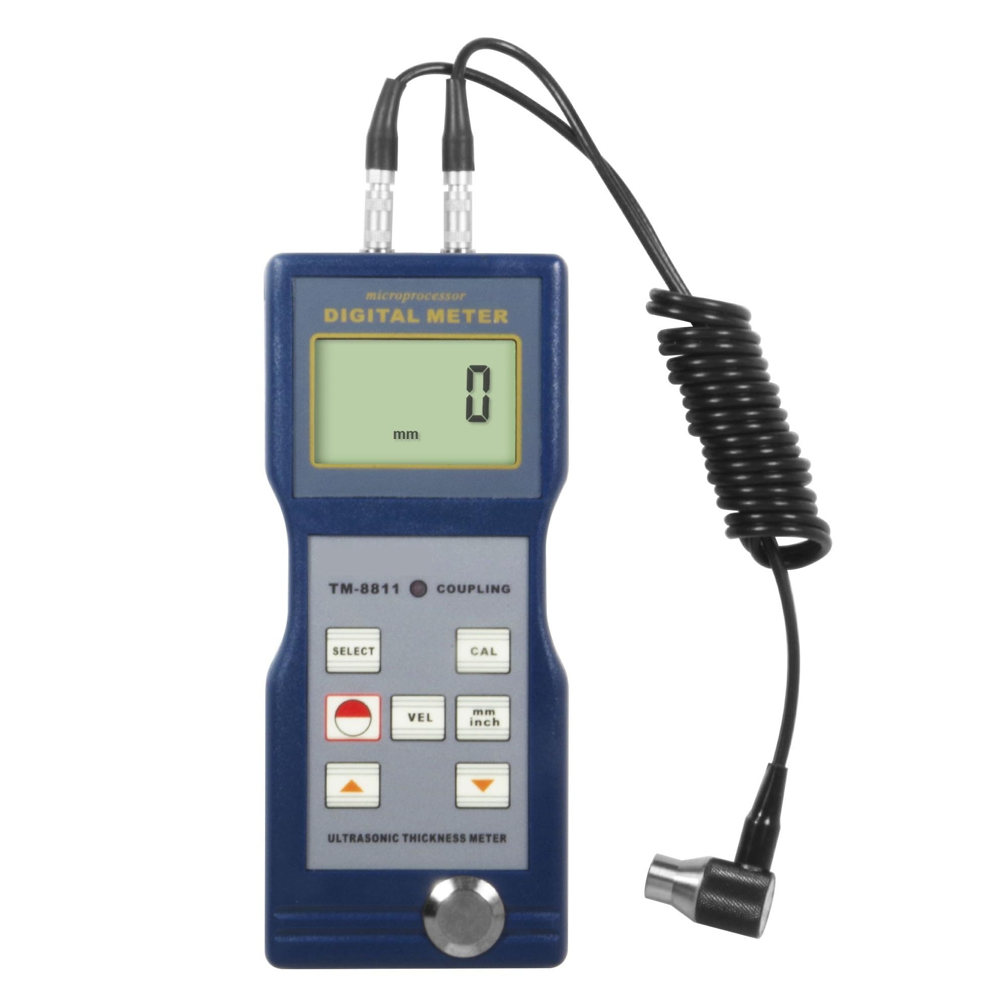 Thickness Gauge Ultrasonic Thickness Meter Gauge 1.2-200mm