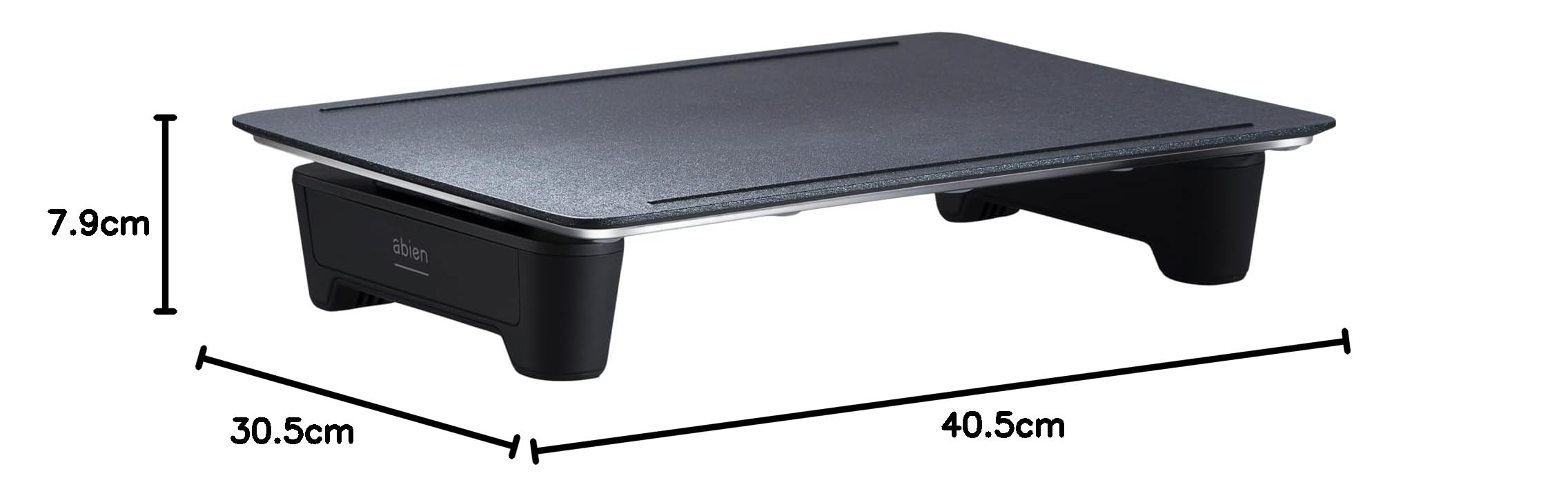 abien MAGIC GRILL – Barbecue elettrico giapponese teppanyaki – Per interni ed esterni – Controllo preciso della temperatura fino a 245 °C – Facile da usare e da pulire – Rivestimento antiaderente e