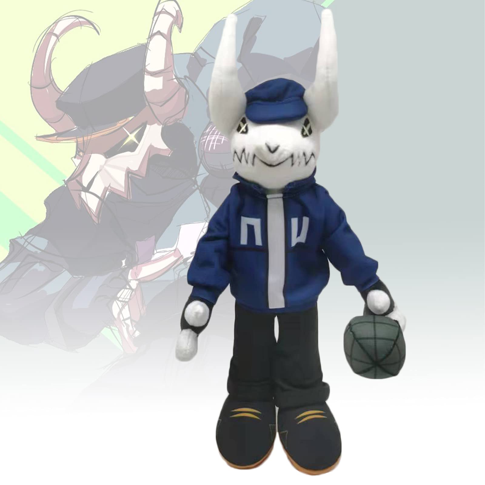 WZH FNF Tabi Plush, FNF plushies Tabi, 11.8’’ FNF Plush Tabi for FNF Fans (Tabi)