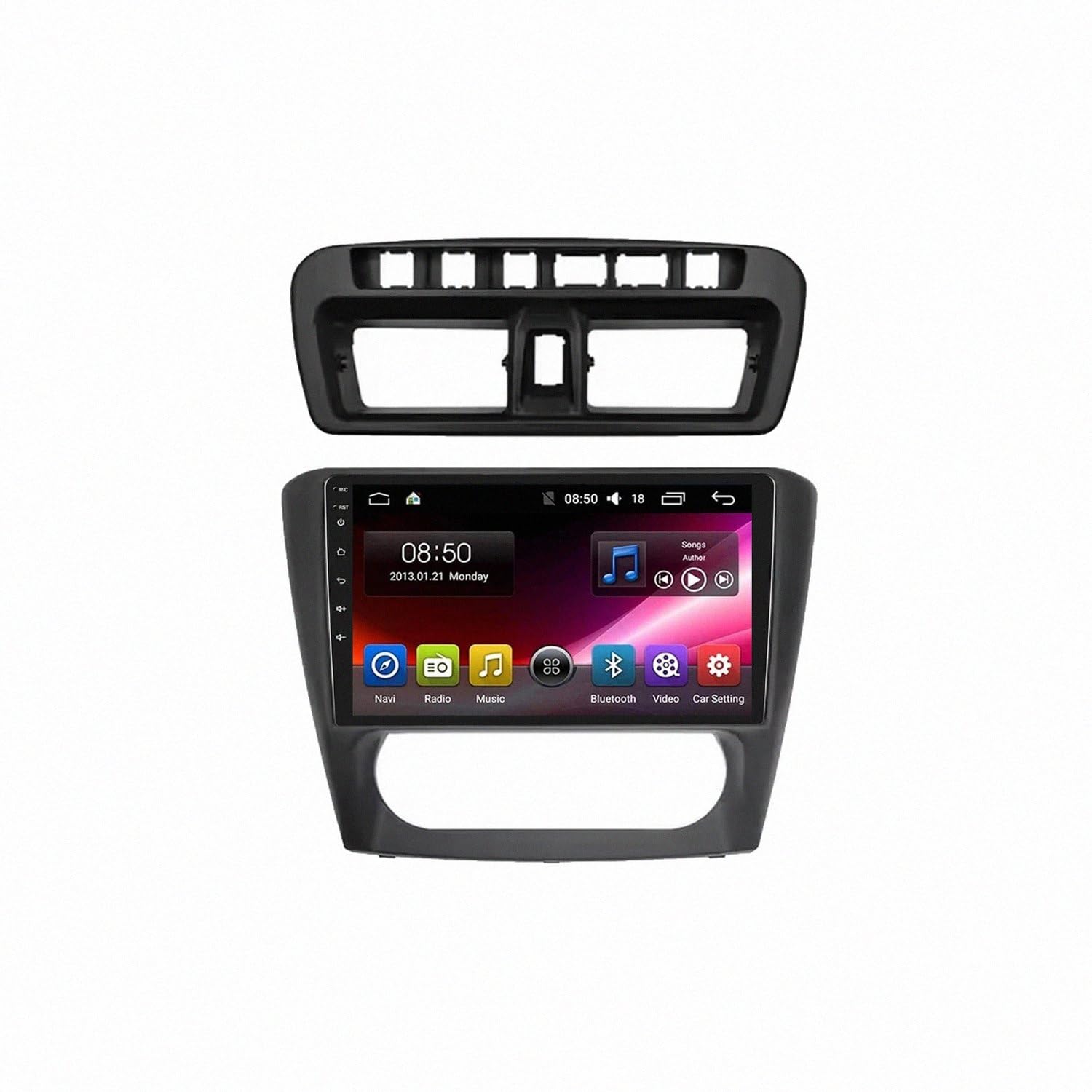 Pantalla de coche 2 DIN con Android Auto para viajar en Citroen DS5 8