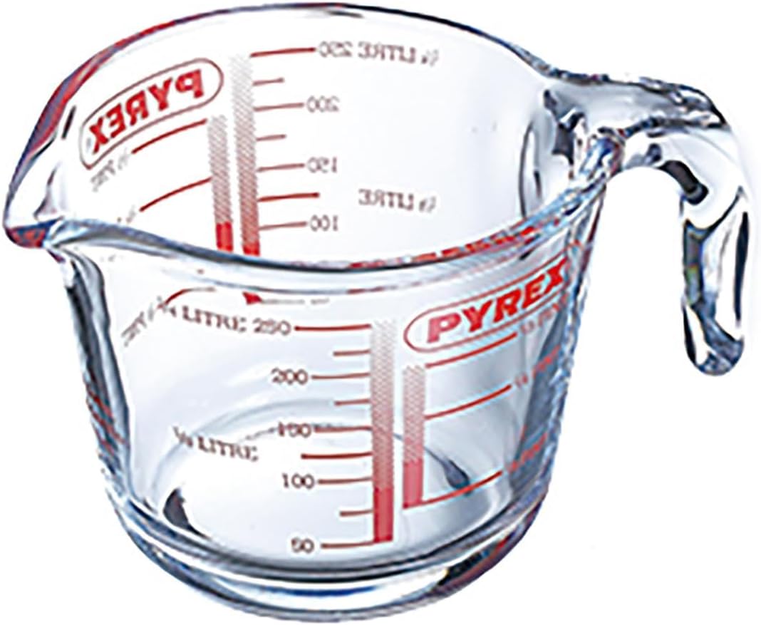 Pyrex Measuring Jug 0.25L - Durable & Versatile Kitchen Tool