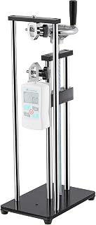 Mxmoonfree Manual Force Gauge Test Stand for ZMF - 250mm Stroke, Hand Wheel, Tension Compression Clamps