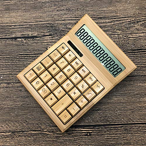 Calculadora de contabilidad con energía solar dual y 12 dígitos 3