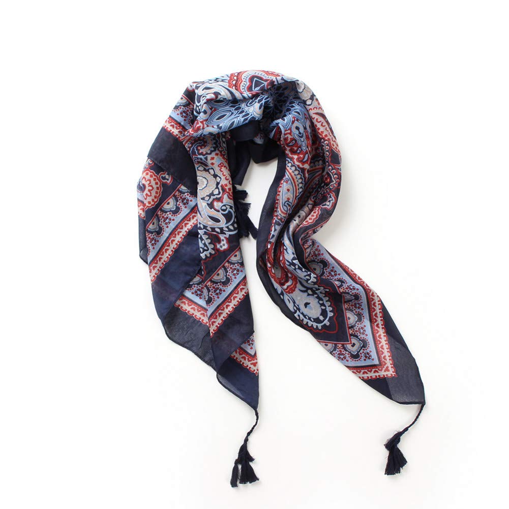 Écharpe carrée en coton pour femme, le foulard doux qui sublime vos jours