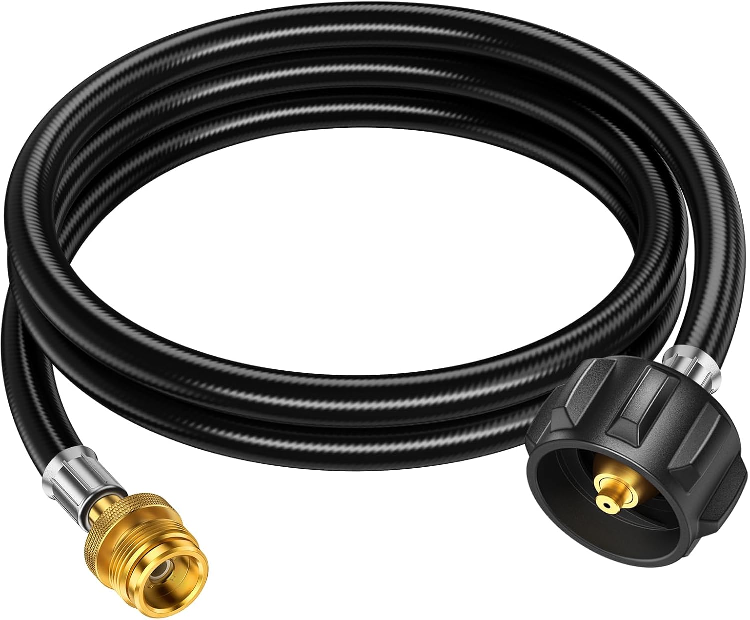 Alloxity 6FT Propane Hose Adapter 1lb to 20lb, Propane Tank Adapter, Adapter Hose for Buddy