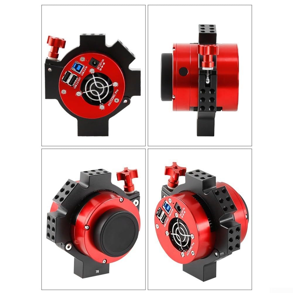 Anneau Support Télescope 78mm pour Caméras ASI Refroidies